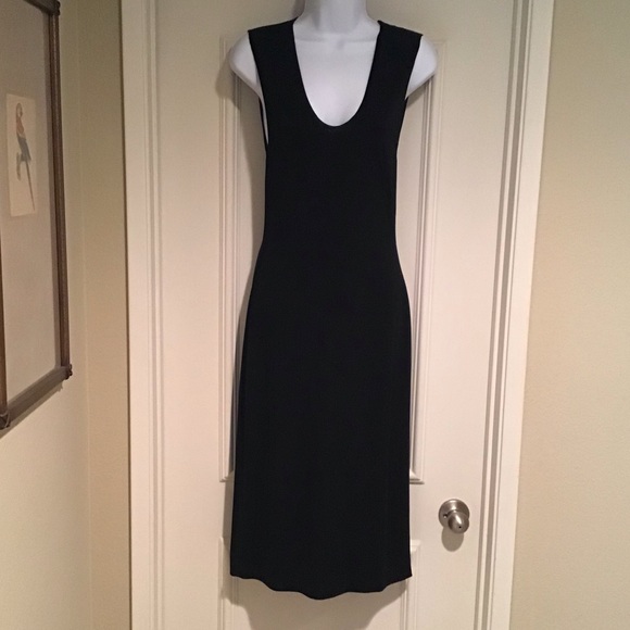 T by Alexander Wang Black Sheath lined dress - Picture 7 of 13